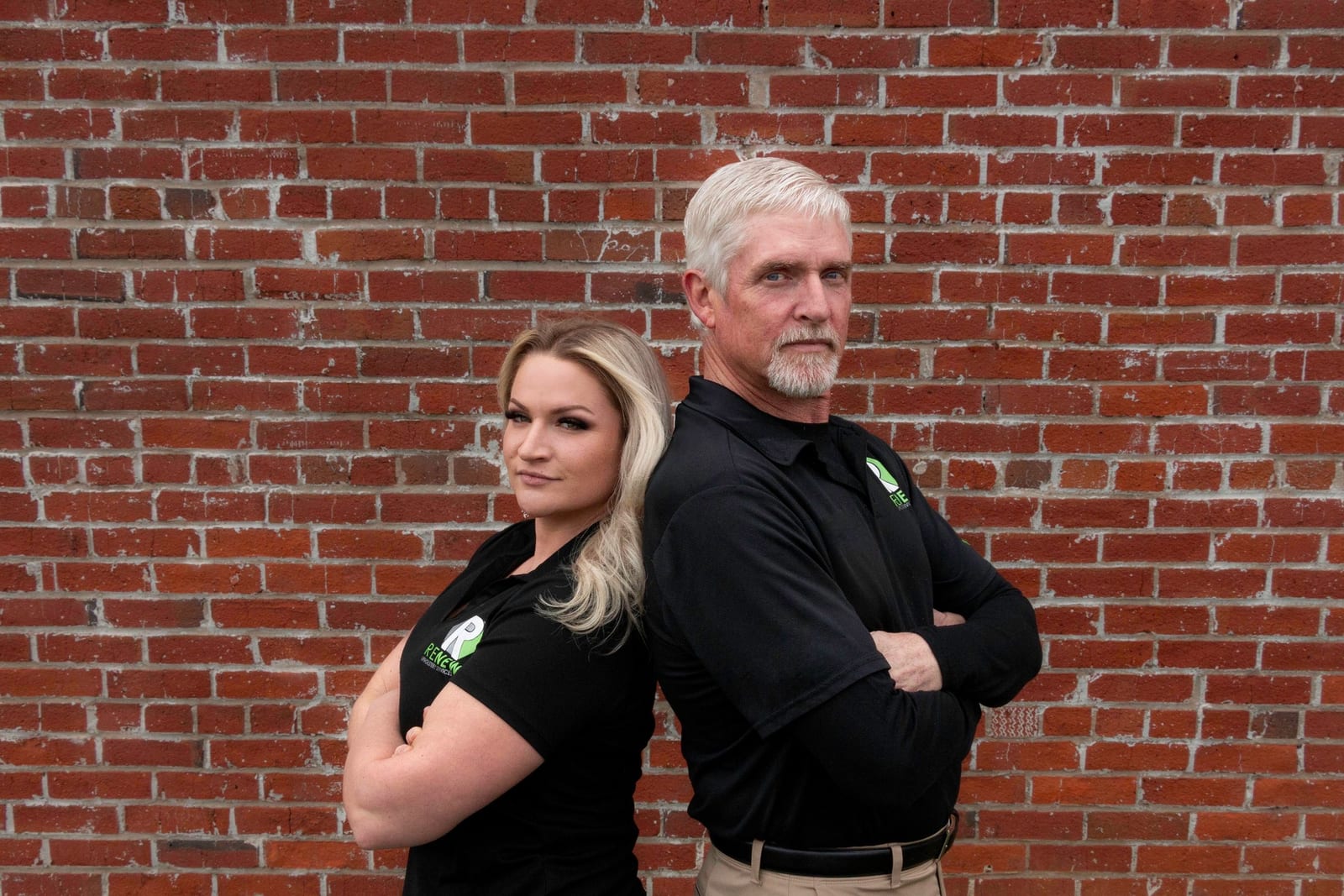 Gary and Ashton, the father-and-daughter owners of Renew Upholstery Services in Lenoir NC